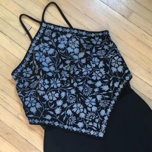 Vintage Tadashi Shoji Beaded Gown